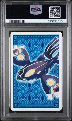 2015 POKEMON ALPHA SAPPHIRE PLAYING CARDS KING OF CLUBS MEGA SCEPTILE PSA 9 - Image 2