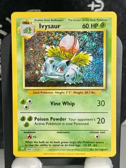 Ivysaur Holo 002/034 English Pokemon Trading Card Game Classic NM PACK FRESH - Image 1