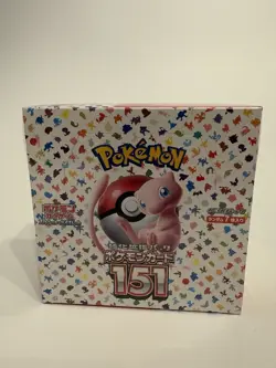 JAPANESE Pokemon Card 151 SEALED BOOSTER BOX - 20 Booster Packs - Pokemon TCG - Image 1