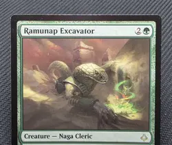 MTG Ramunap Excavator- Signed -Hour of Devastation Magic the Gathering Card #129 - Image 3