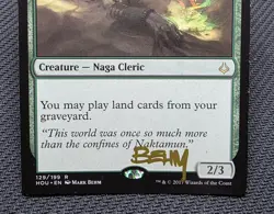 MTG Ramunap Excavator- Signed -Hour of Devastation Magic the Gathering Card #129 - Image 4