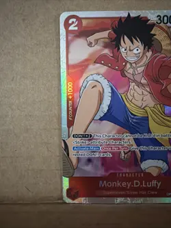 ONE PIECE Card Game Romance Dawn OP01-024 Monkey D Luffy Super Rare - Image 5