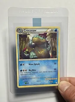 Croconaw 38/123 (LP) Uncommon HeartGold SoulSilver 2010 Pokemon Card - Image 3