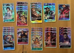 Lot 221 One Piece Card Game English OP09 Emperors in the New World Rare, SR, L - Image 2