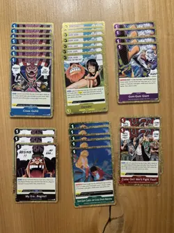 Lot 221 One Piece Card Game English OP09 Emperors in the New World Rare, SR, L - Image 5