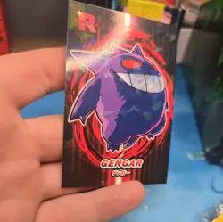 Gengar - Cracked Ice Holo - Team Rocket Card Database - Pokemon Card - Image 4