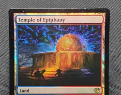 MTG FOIL Temple of Epiphany- Signed -Journey into Nyx Magic Card # 164 - Image 3