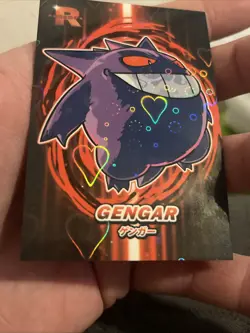 Gengar - Cracked Ice Holo - Team Rocket Card Database - Pokemon Card - Image 3