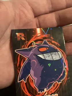 Gengar - Cracked Ice Holo - Team Rocket Card Database - Pokemon Card - Image 5