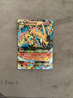 Mega Charizard EX 13/106 Flashfire Ultra Rare Pokemon Card 2014 LP Condition - Image 1