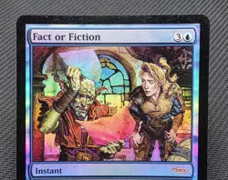 MTG FOIL Fact or Fiction- Signed -FNM Promo Magic the Gathering Card # 006 - Image 3