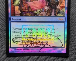 MTG FOIL Fact or Fiction- Signed -FNM Promo Magic the Gathering Card # 006 - Image 4
