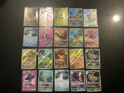Pokemon TCG Full Art Mixed Lot (20 Cards) - Image 1