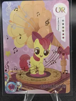 Kayou My Little Pony Eternal Moon Eng UR Apple Bloom Card MLPME01-UR-012L4 - Image 1