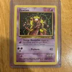 Pokemon TCG Mewtwo Black Star Movie Promo Card 14 WOTC - Image 1