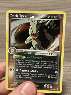 Dark Tyranitar 20/109 Holo EX Team Rocket Returns Pokemon Card - Image 1