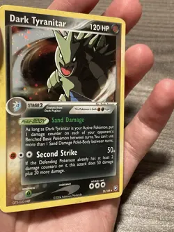 Dark Tyranitar 20/109 Holo EX Team Rocket Returns Pokemon Card - Image 4