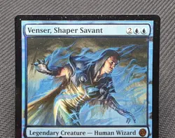 MTG FOIL Venser, Shaper Savant- Signed -From the Vault: Twenty Magic Card # 015 - Image 3