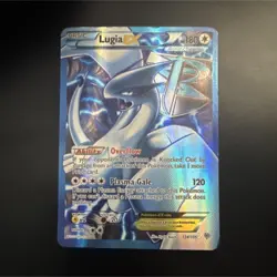 Pokemon Lugia EX Ultra Rare Full Art Holo 134/135 Plasma Storm Card - Image 1