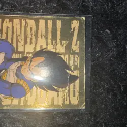 1999 FUNimation Dragon Ball Z G-7 vegeta Gold Foil Chase Trading Card JPP/AMADA - Image 3