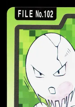 Exeggcute NO. 102 Bandai Carddass Series 3-4 MP Japanese Pokemon Card TCG - Image 2