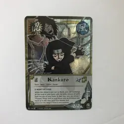 Kankuro [I Won't Let You!] Rare 1st Edition Foil Ninja card N-738 Naruto ccg tcg - Image 2