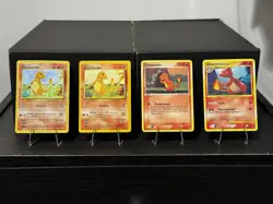 Pokemon TCG Charmander Charmeleon Charizard Card Lot LP/NM/Binder - Image 1