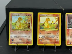 Pokemon TCG Charmander Charmeleon Charizard Card Lot LP/NM/Binder - Image 2
