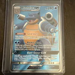 Blastoise GX SM189 - Black Star SM Promo - Full Art Ultra Rare Pokemon Card TCG - Image 1