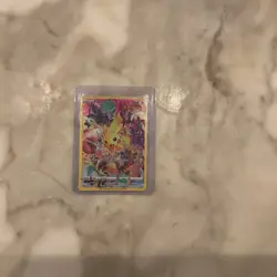 Pokemon Pikachu TCG Full Art Secret Rare Holo Card Crown Zenith 160/159 - Image 1