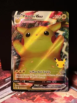 Pikachu VMAX SWSH062 SWSH: Sword & Shield Promo Cards Holo - Image 1