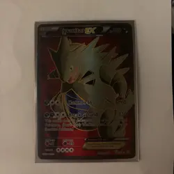 Pokemon Tyranitar EX 91/98 Full Art Ultra Rare Holo XY Ancient Origins Card - Image 5