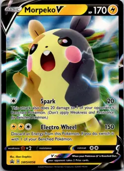 Morpeko V Promo SWSH: Sword & Shield Promo Cards SWSH056 NM - Image 1