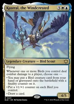 Kastral, the Windcrested (221) Bloomburrow BLB MTG Magic - Image 1