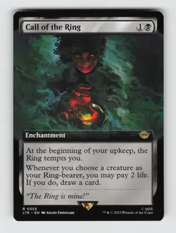 Call of the Ring (Extended Art)*Non-Foil* LTR 355 NM - Image 1