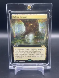 MTG Fabled Passage Extended Art Throne of Eldraine - Image 1