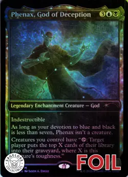 MTG Phenax, God of Deception (75) | NM Foil | Secret Lair Theros {SLD} - Image 1