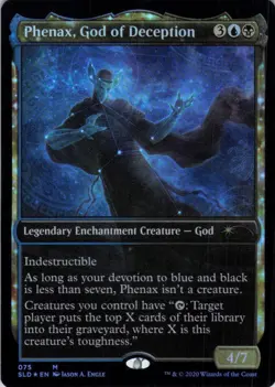 MTG Phenax, God of Deception (75) | NM Foil | Secret Lair Theros {SLD} - Image 2