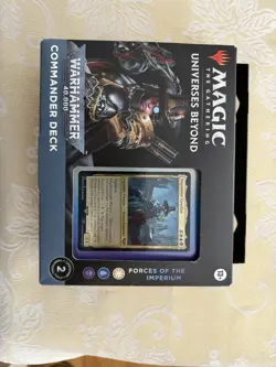 Magic: The Gathering Warhammer 40K - Forces of the Imperium Commander Deck NIB - Image 1