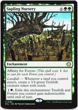 Sapling Nursery [Lorwyn Eclipsed] Magic - MTG ECL 0192 NM 🌳 - Image 1