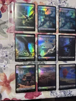 MTG - Lot Of 140+Lands Full-Art Foil, Reg Foil, Various Sets See Description 🔥 - Image 2