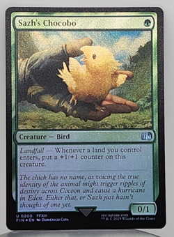 Foil - Sazh's Chocobo - FINAL FANTASY (FIN) - Image 1
