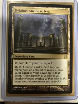 Nykthos, Shrine to Nyx MTG Theros 223 Standard Printing - Image 1