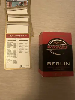 David Humphrey's 2003 World Championship Deck, Complete [ MTG ] - Image 2