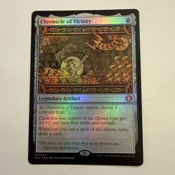 Chronicle of Victory FOIL 253 Lorwyn Eclipsed ECL MTG Mythic Unplayed Mint M/NM - Image 1