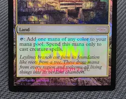 MTG FOIL Ancient Ziggurat- DAMAGED -FNM Promo Magic the Gathering Card # 003 - Image 4