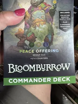 Magic The Gathering MTG Bloomburrow Peace Offering Commander Deck NEW Sealed - Image 3