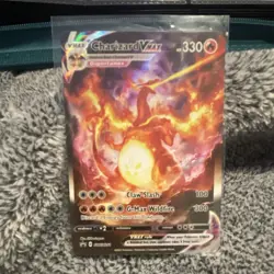 Pokemon Charizard VSTAR, V, VMAX Holo Promo Lot - 3 Cards - English - Image 4