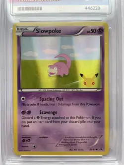 Pokemon Slowpoke 32/83 2016 Pokemon Generations 20th Anniversary Ace 7 Near Mint - Image 2