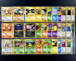 2000 Pokemon NEO GENESIS Set COMPLETE Non Holo JAPANESE Edition Cards Rare MINT - Image 1